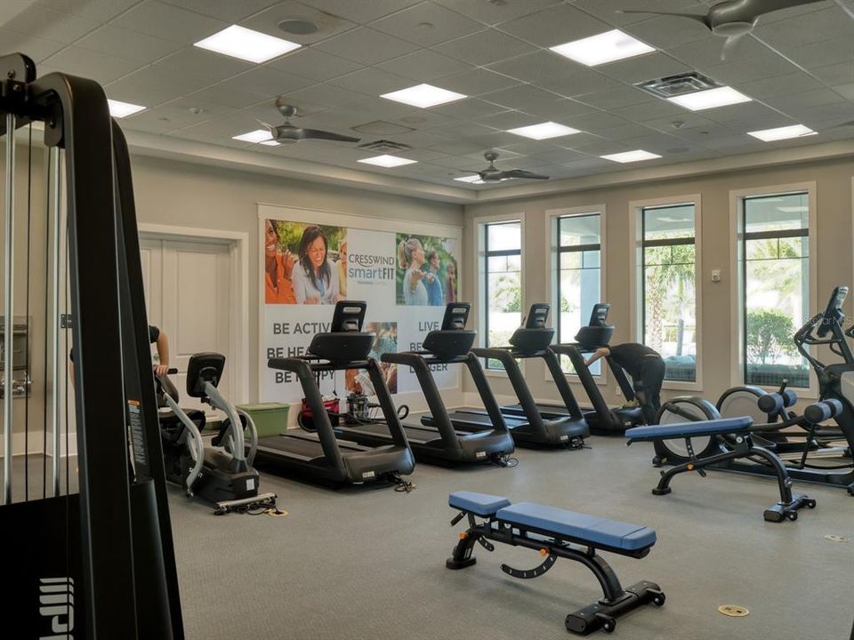 Amenity center gym