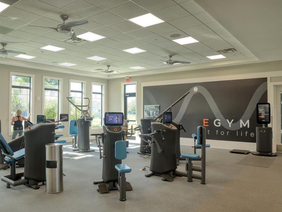 Amenity center gym