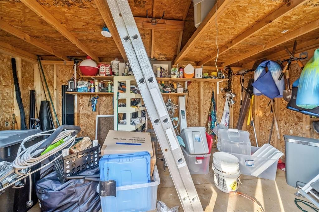 Shed storage