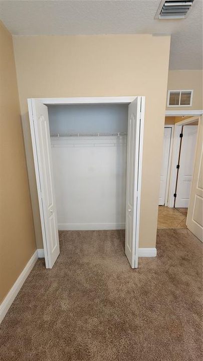 #1 Bedroom with Built-in Closet