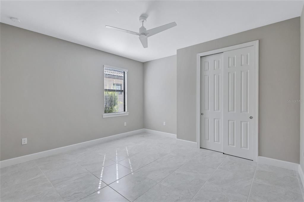 Bedroom #3 - Built-in Closet