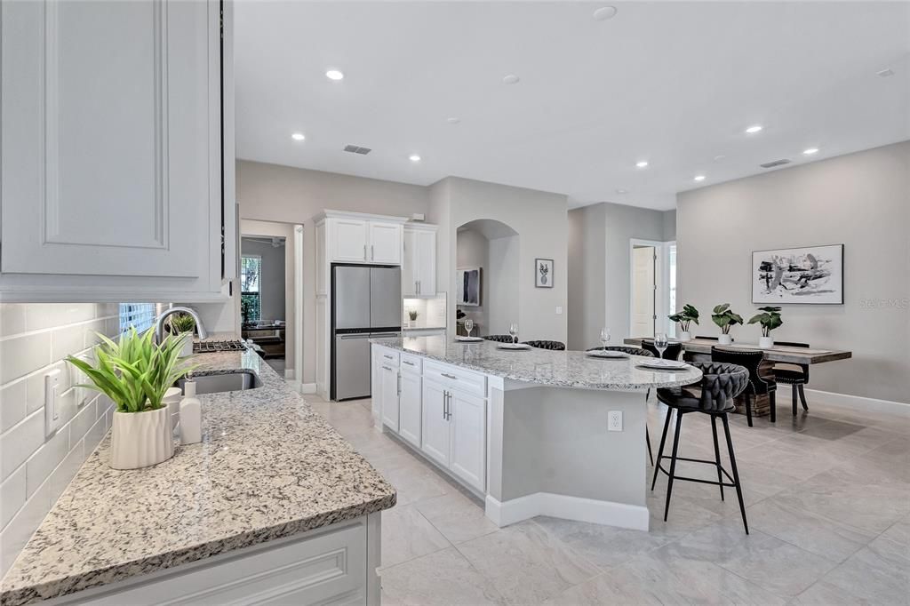 Dining Room Flow From Kitchen