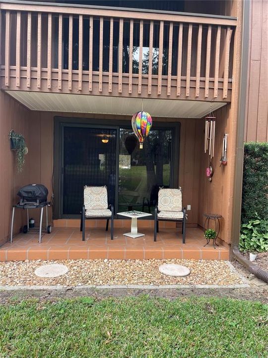 1st floor lanai and 2nd floor balcony