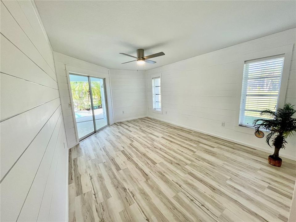 Primary bedroom has access to the Lanai