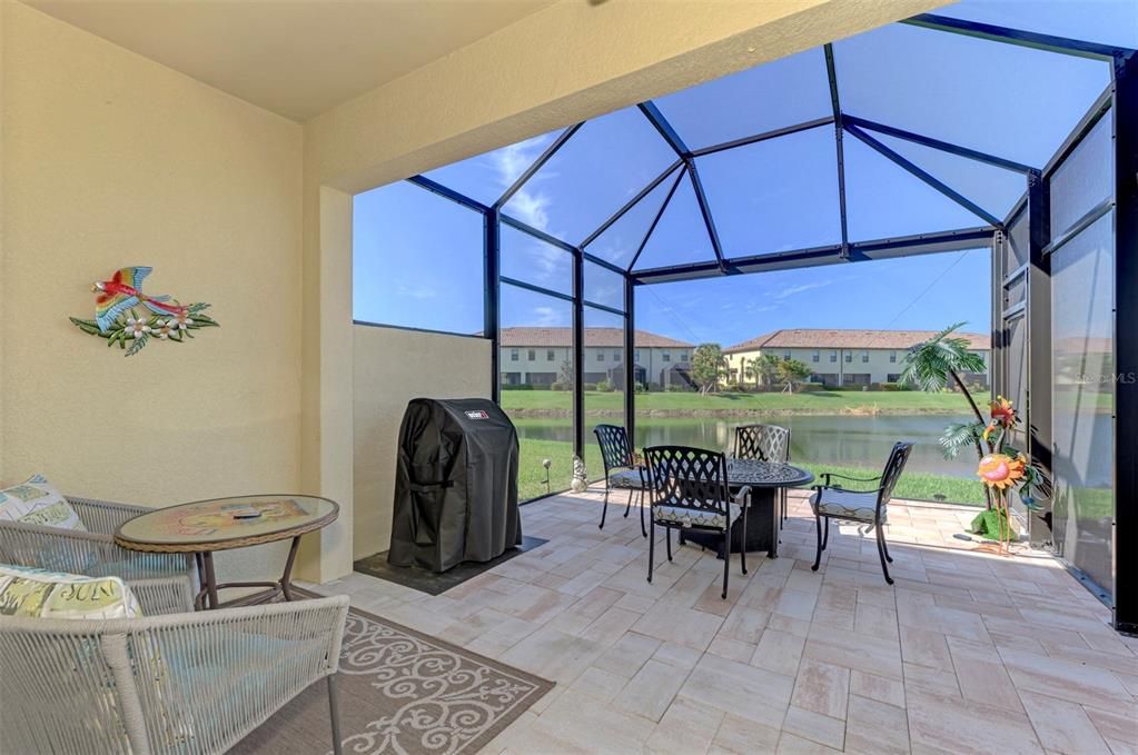 Covered Lanai and EXTENDED CAGE