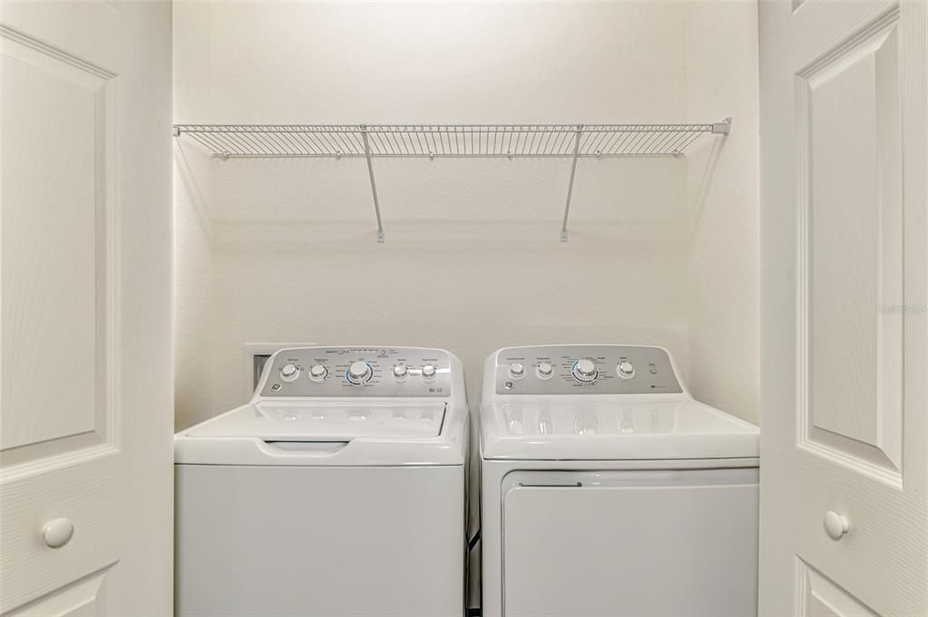 UPSTAIRS Laundry Closet