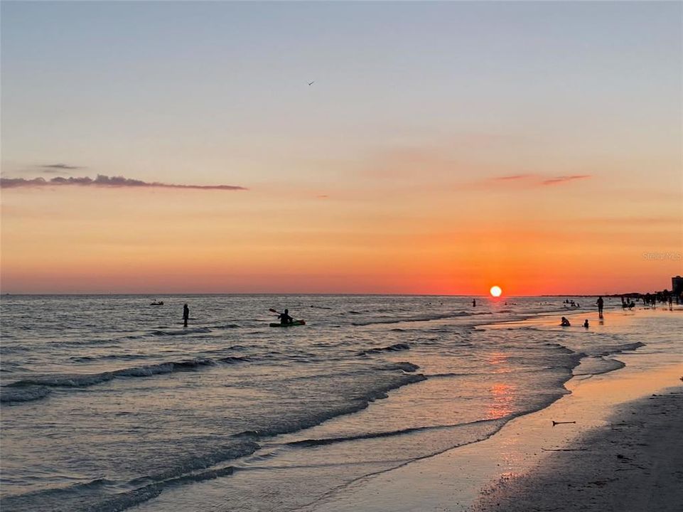 Sunset over Siesta Key Beach