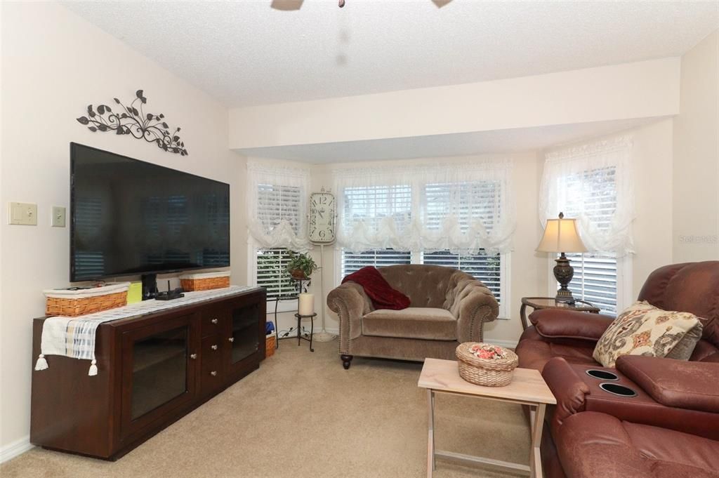 Formal Living Room with Bay Window!!