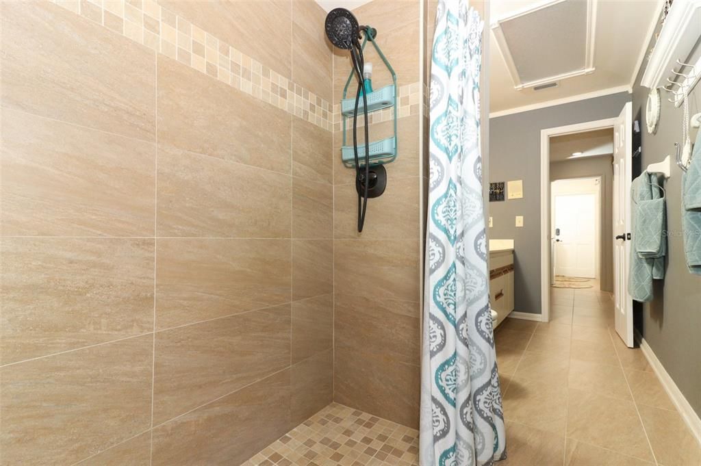 Brand New Tiled Shower and Floor!!