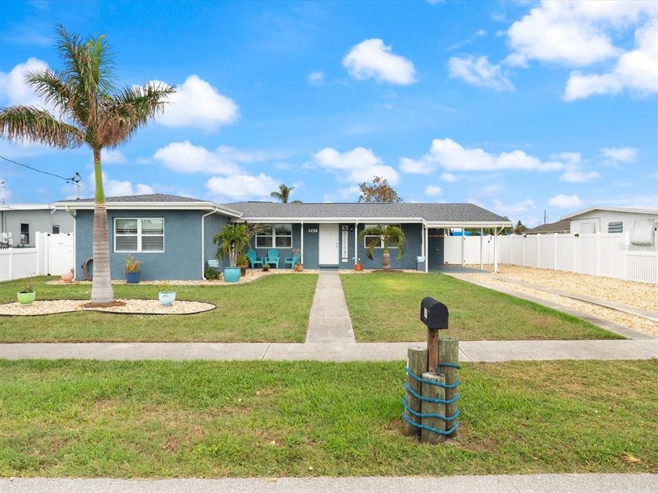 Easy walking with nice neighborhood sidewalks.