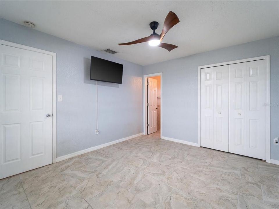 Master bedroom with en-suite bathroom