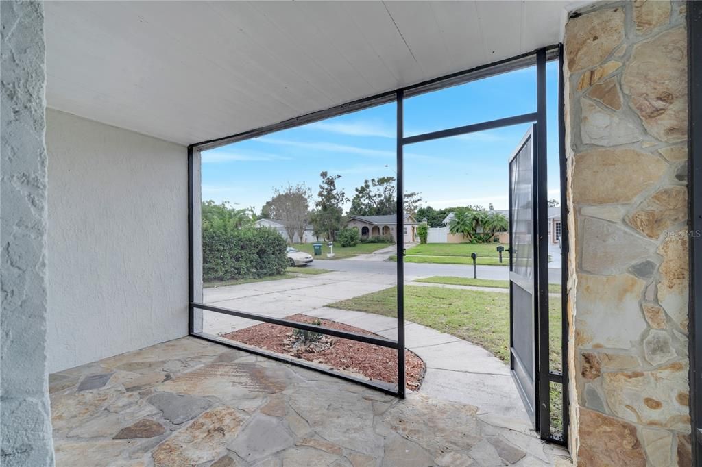 Enclosed Front Porch