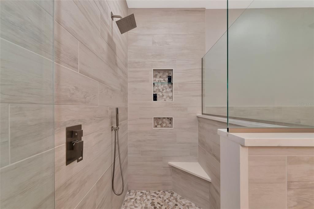 Maybe you want a shower in this luxurious master bath show