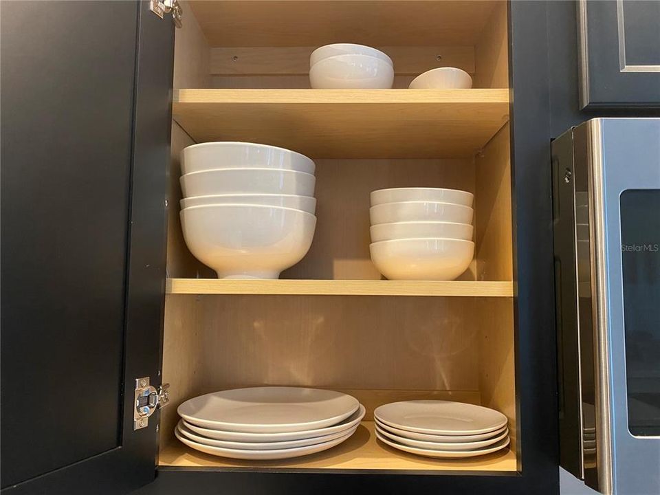 Dishes included