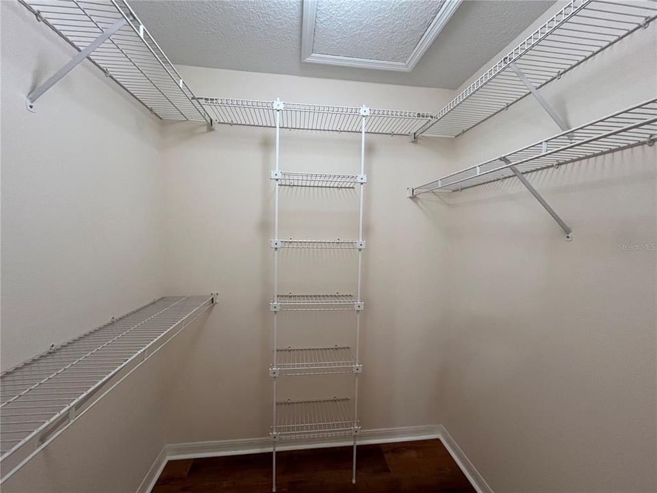 Master bedroom closet