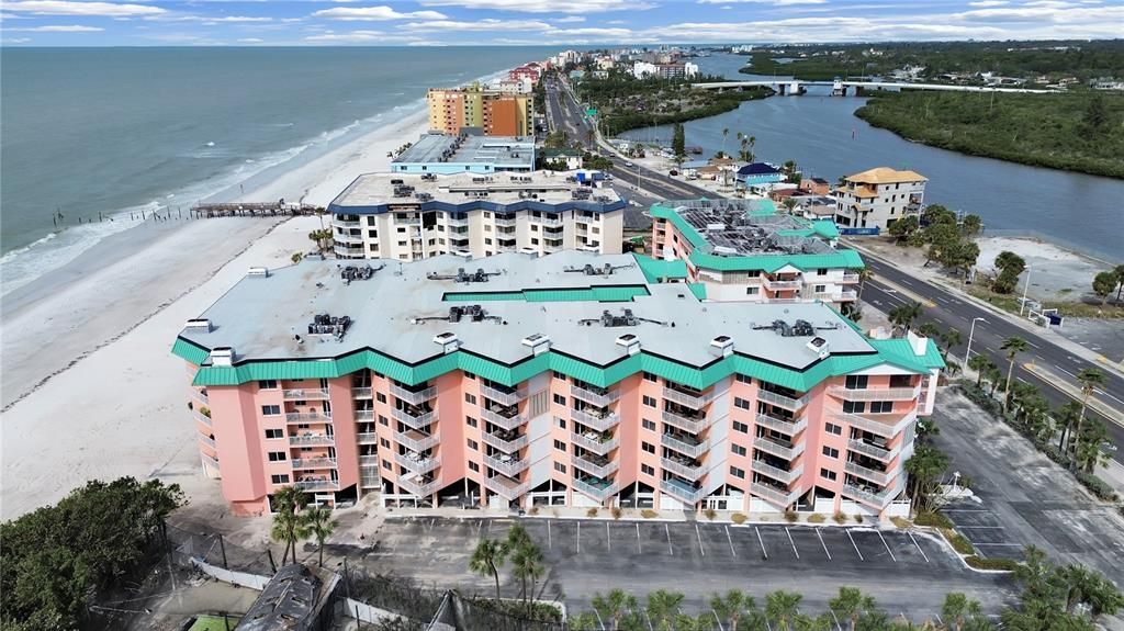 Beachfront living! There is a bike path along the Intercoastal!