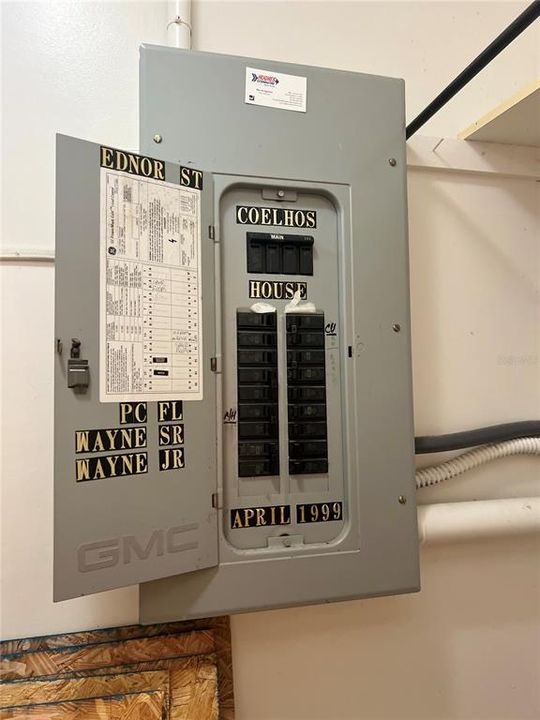 Newer electric panel