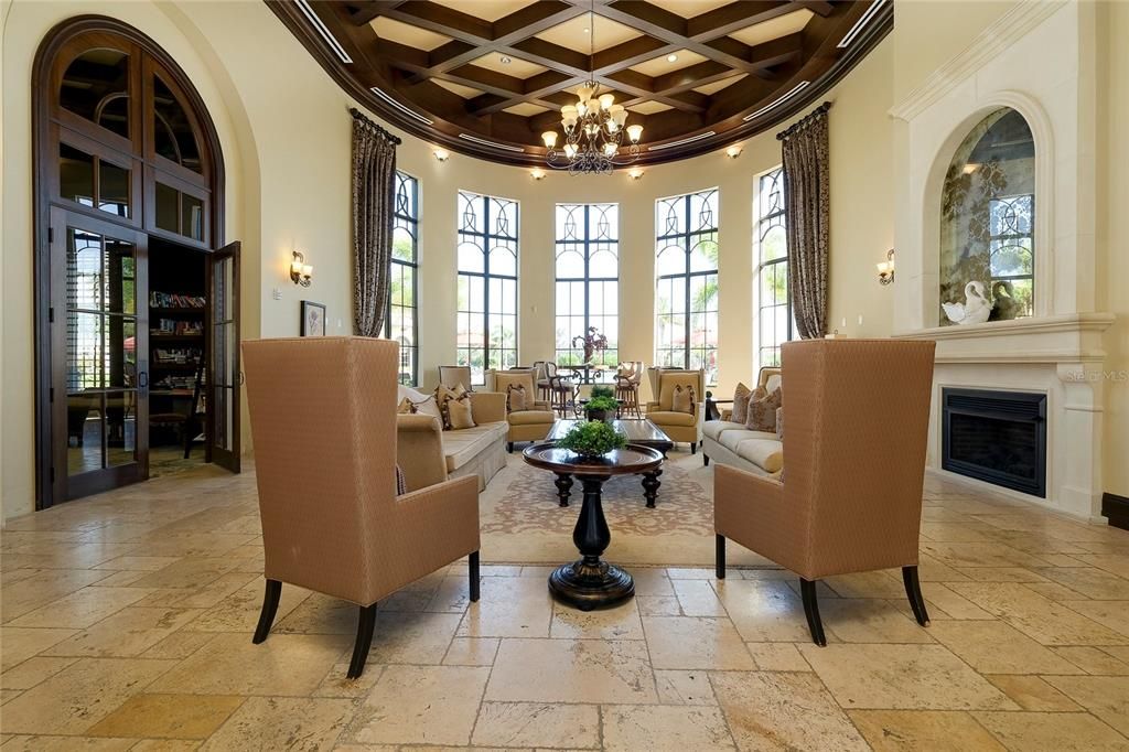 Gran Paradiso Community Clubhouse Lobby