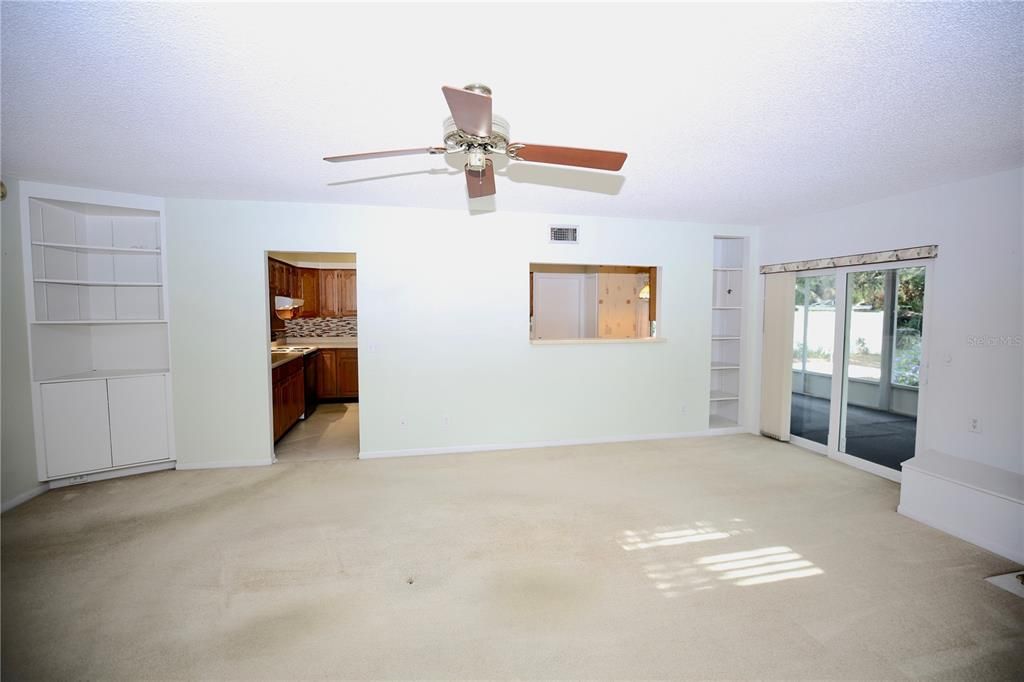 great room facing the kitchen