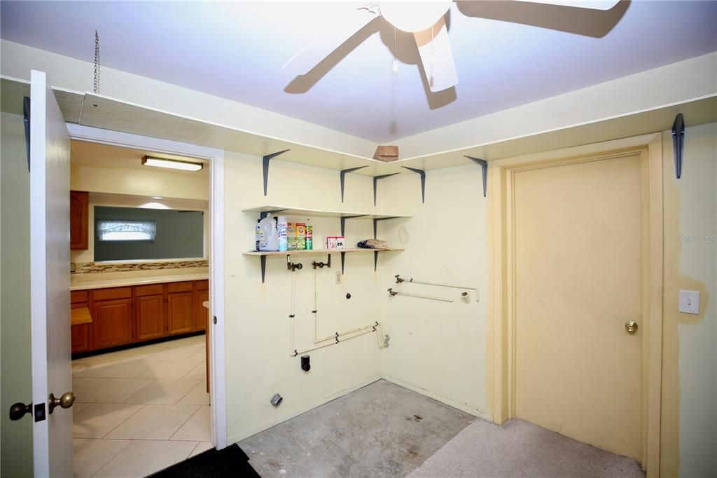 utility room