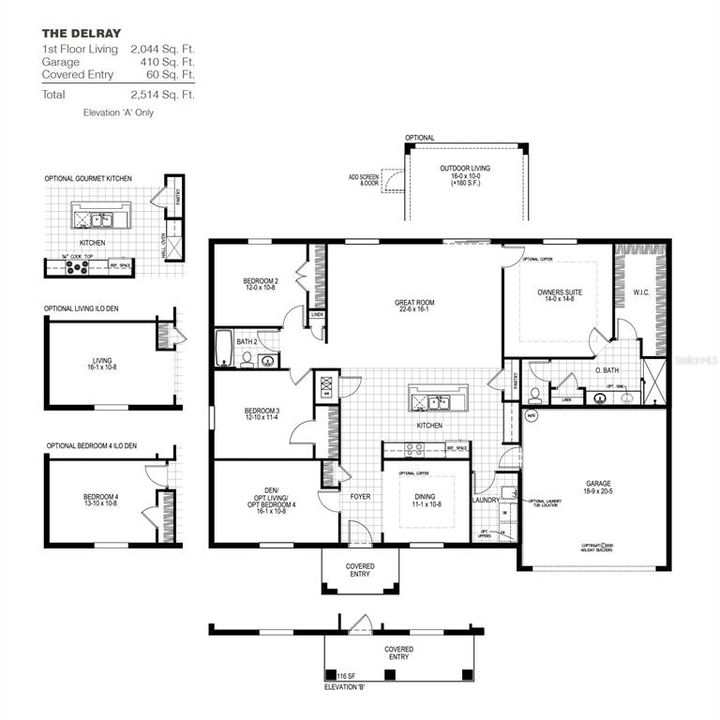 For Sale: $410,250 (3 beds, 2 baths, 2044 Square Feet)