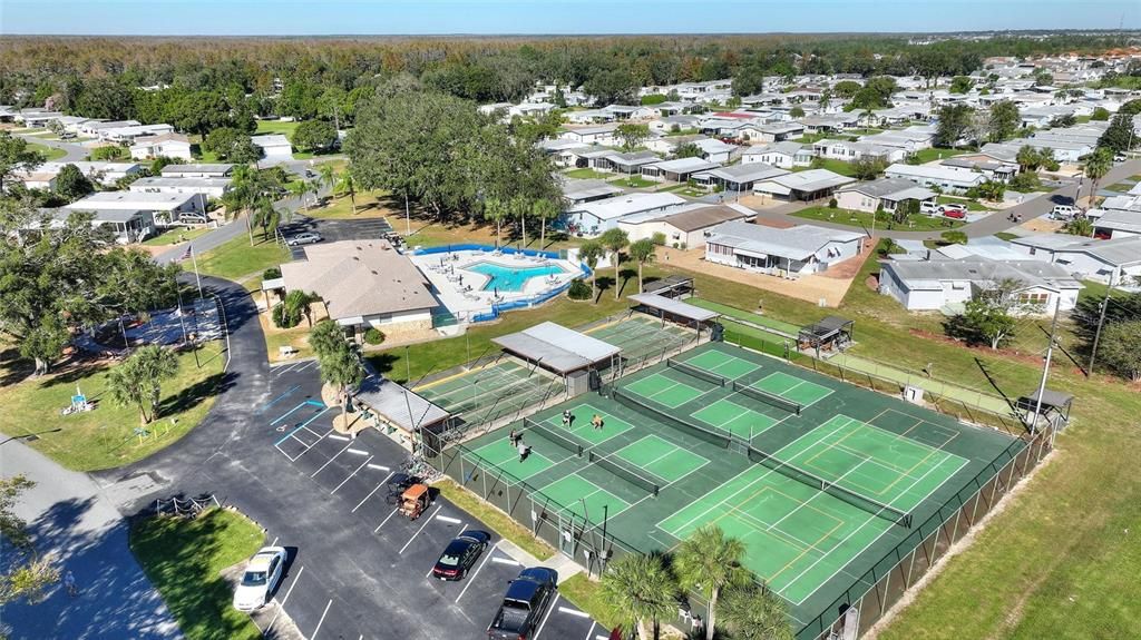 Pickle Ball and Tennis Courts