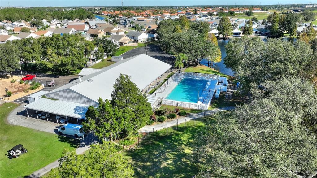 Clubhouse with Pool