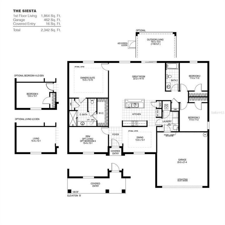 For Sale: $372,267 (3 beds, 2 baths, 1864 Square Feet)