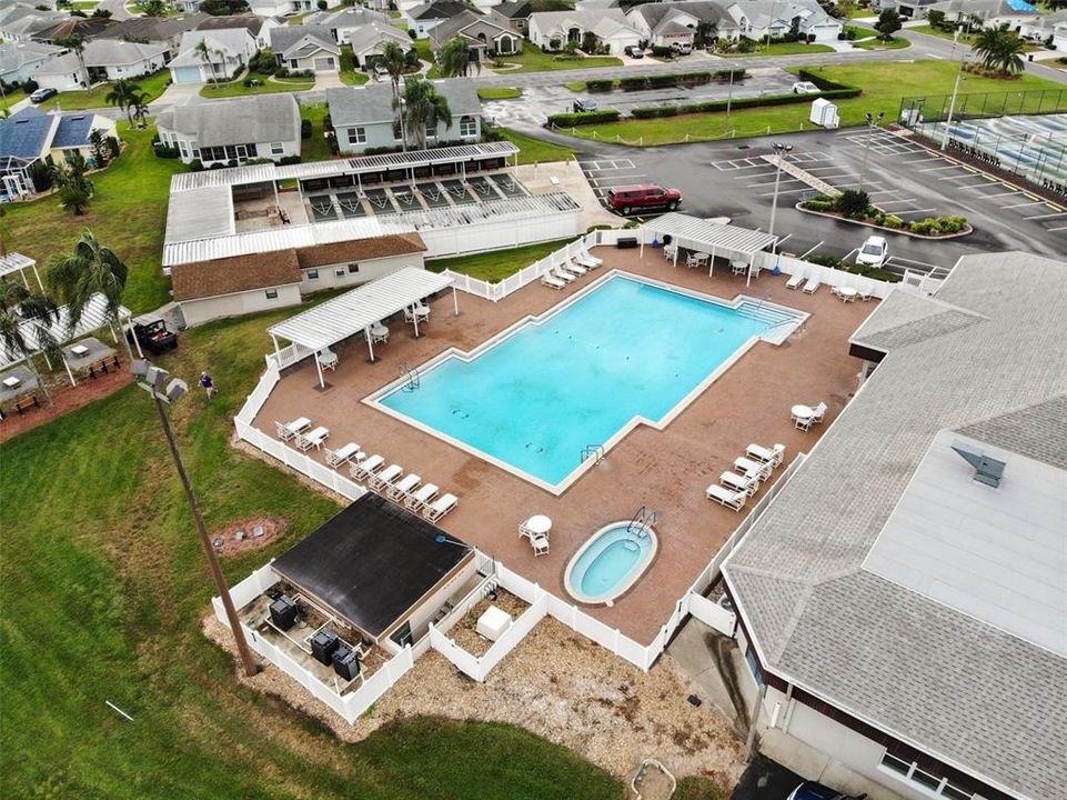 Hot tub relaxation. Swimming laps. Laying in the sun. Choices. Choices.