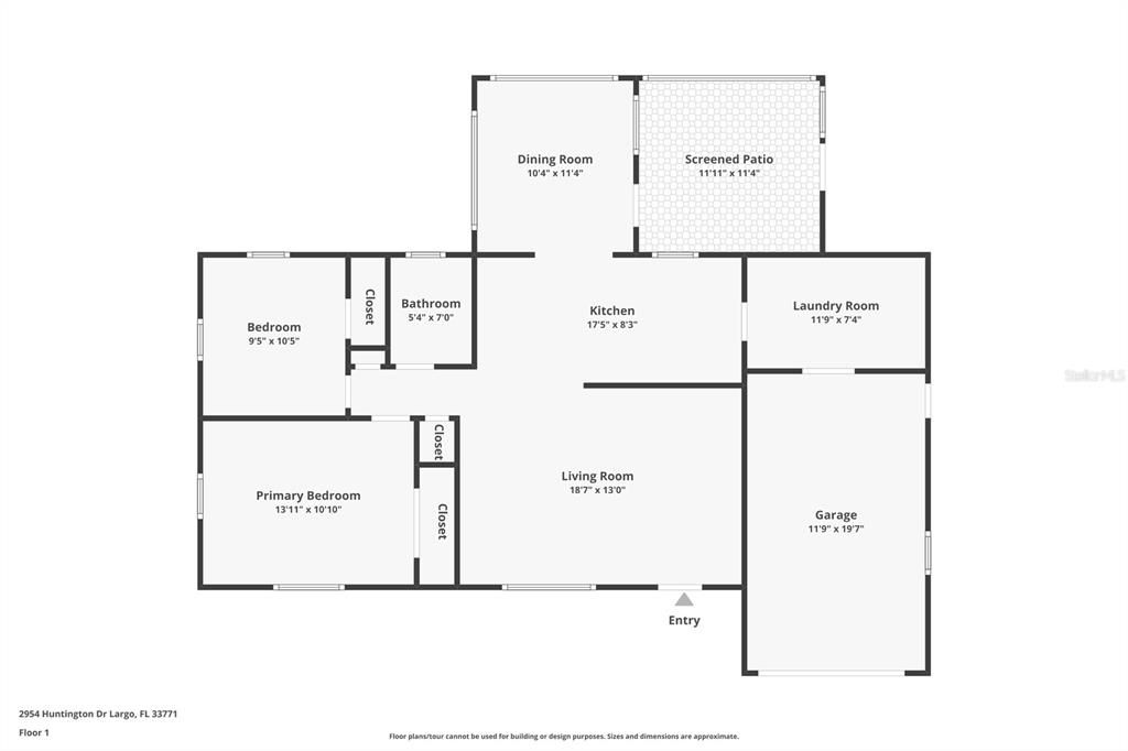 For Sale: $330,000 (2 beds, 1 baths, 1044 Square Feet)