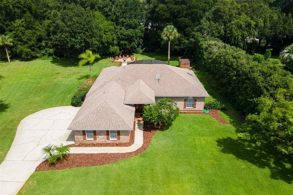 Aerial of Front Exterior