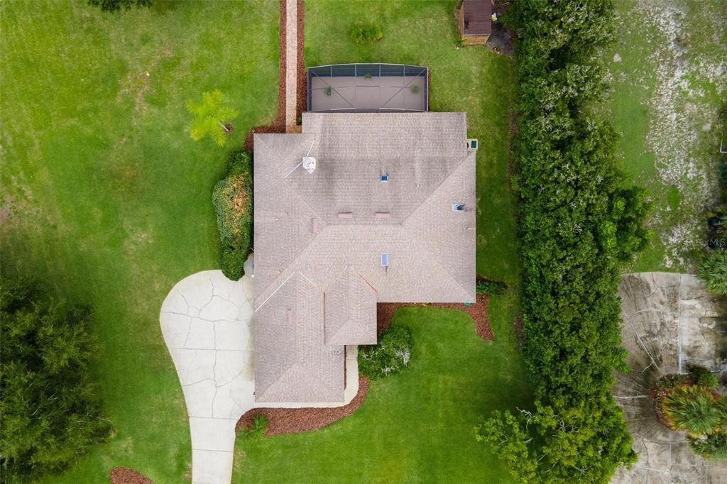 Aerial of Top View of Property