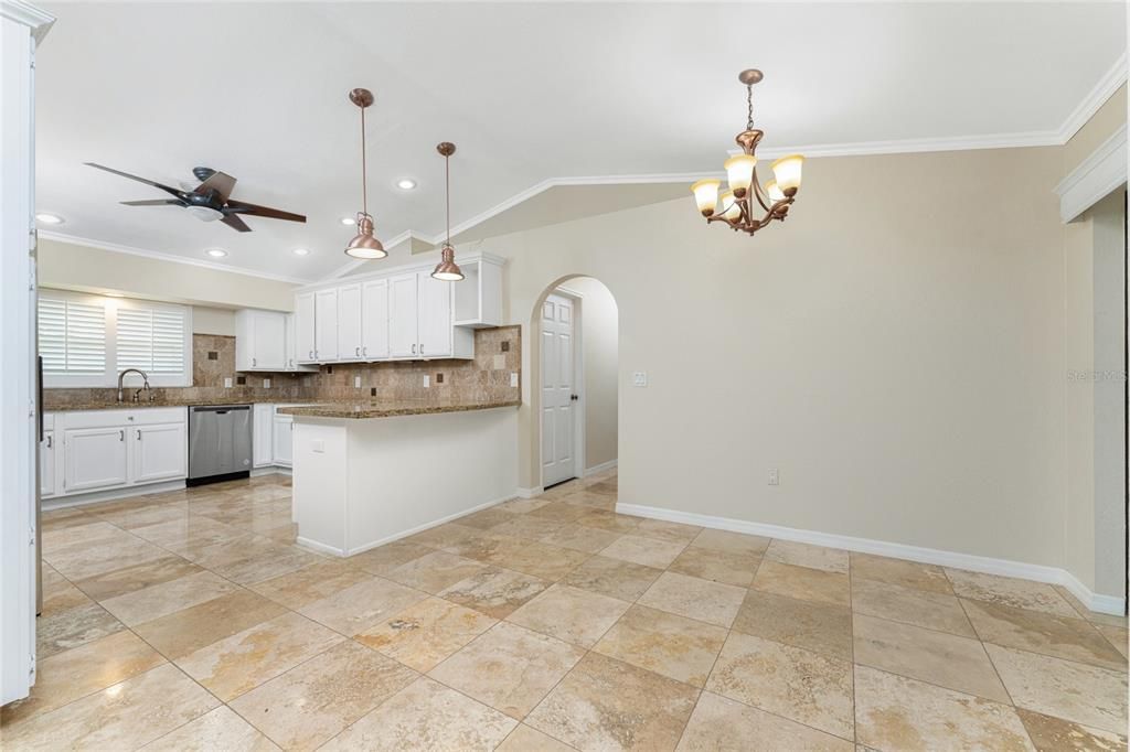 Looking into Kitchen