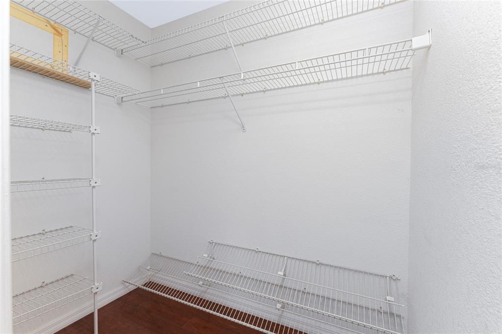 Primary Walk-In Closet