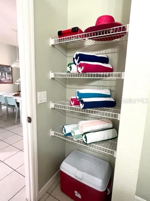 Half bath storage