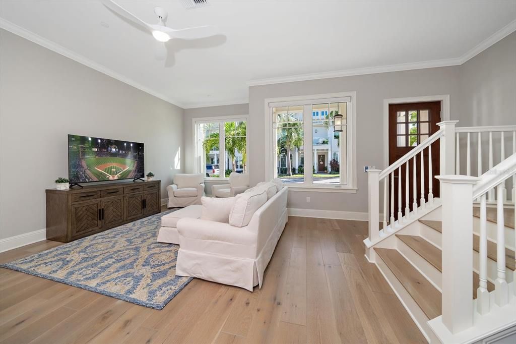 Living Room & Staircase