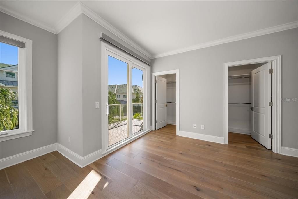 Primary Bedroom His & Hers Closets