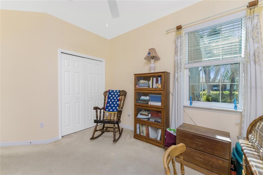 Bedroom 3 features a wall closet and a nice window for natural light.