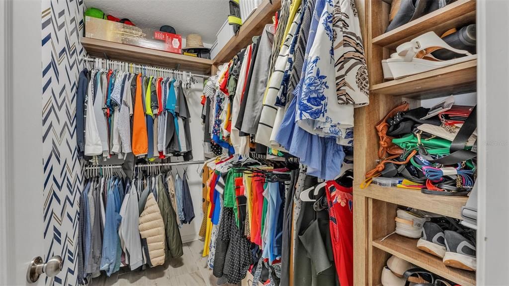 Primary Walk in Closet