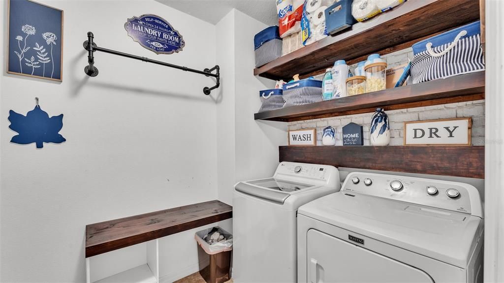 Inside Laundry Room