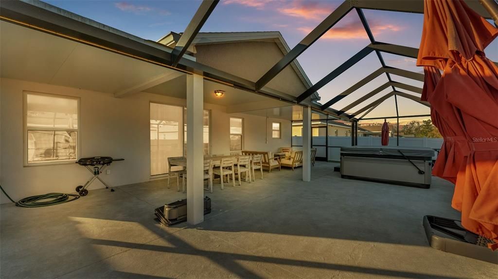 Back Patio with Screened  Enclosure