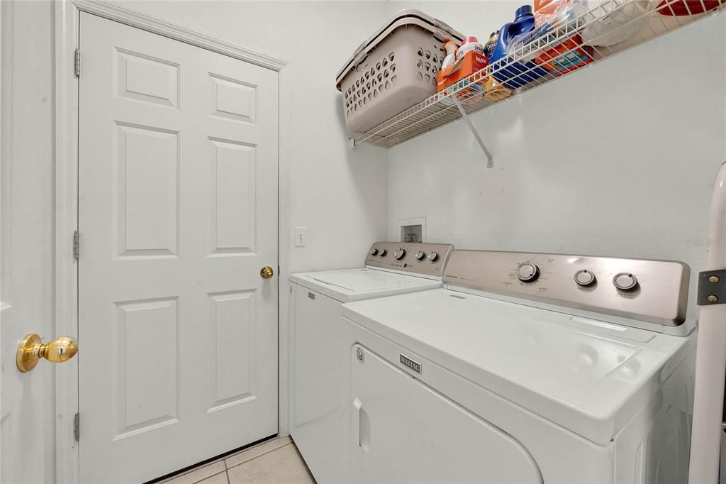 Inside Laundry Room