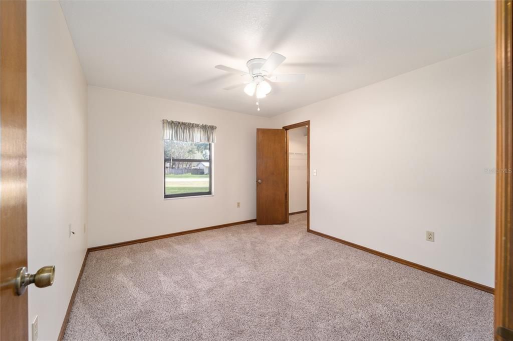 Second bedroom also has a walk-in closet