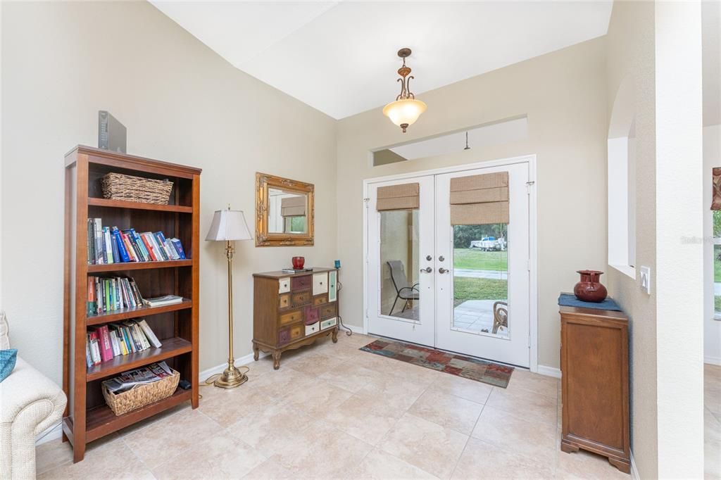 There's plenty of natural light and a large welcoming foyer.