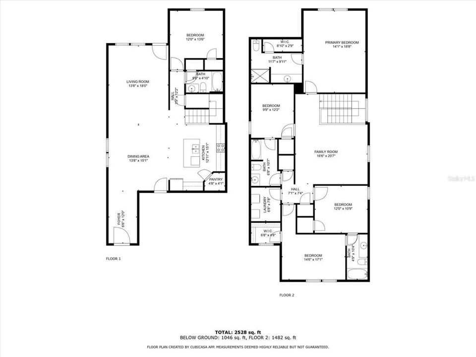 Floor Plan both floors