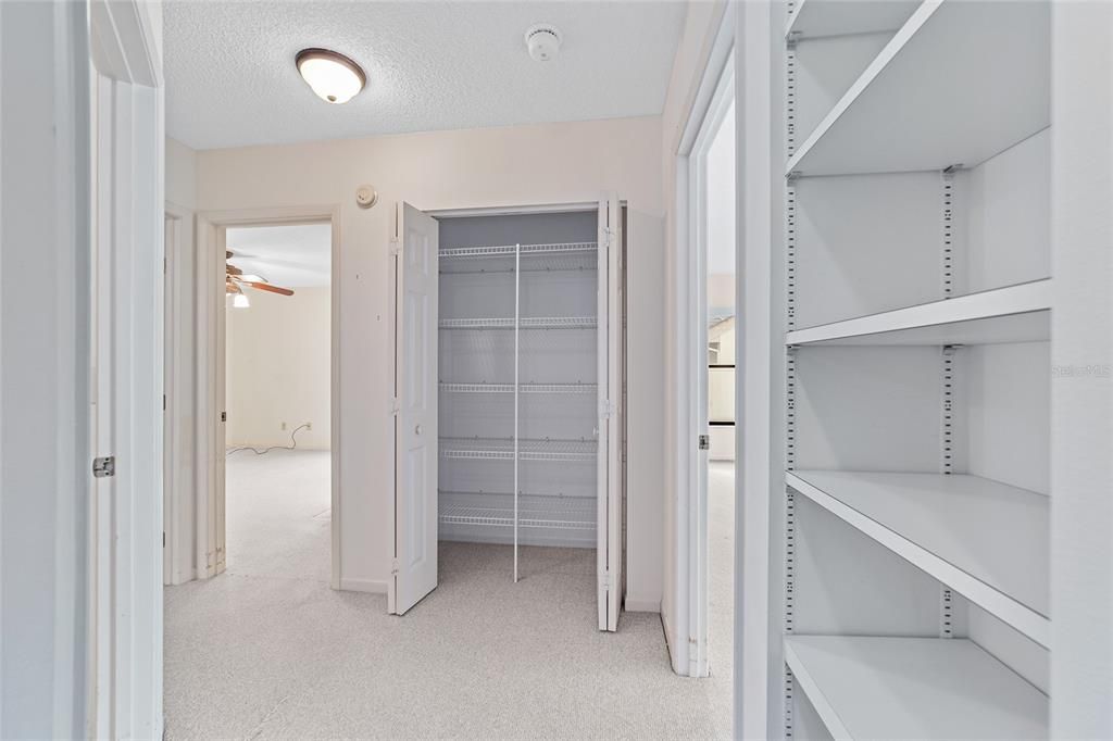 Hallway leading to bedrooms