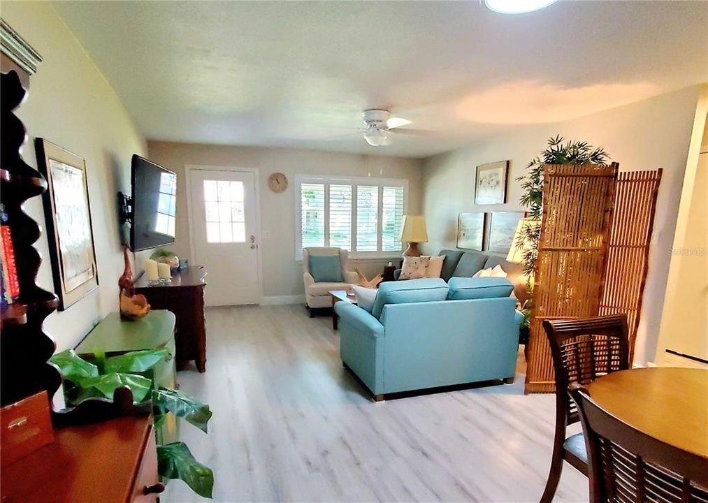 Living Room looking at Front door