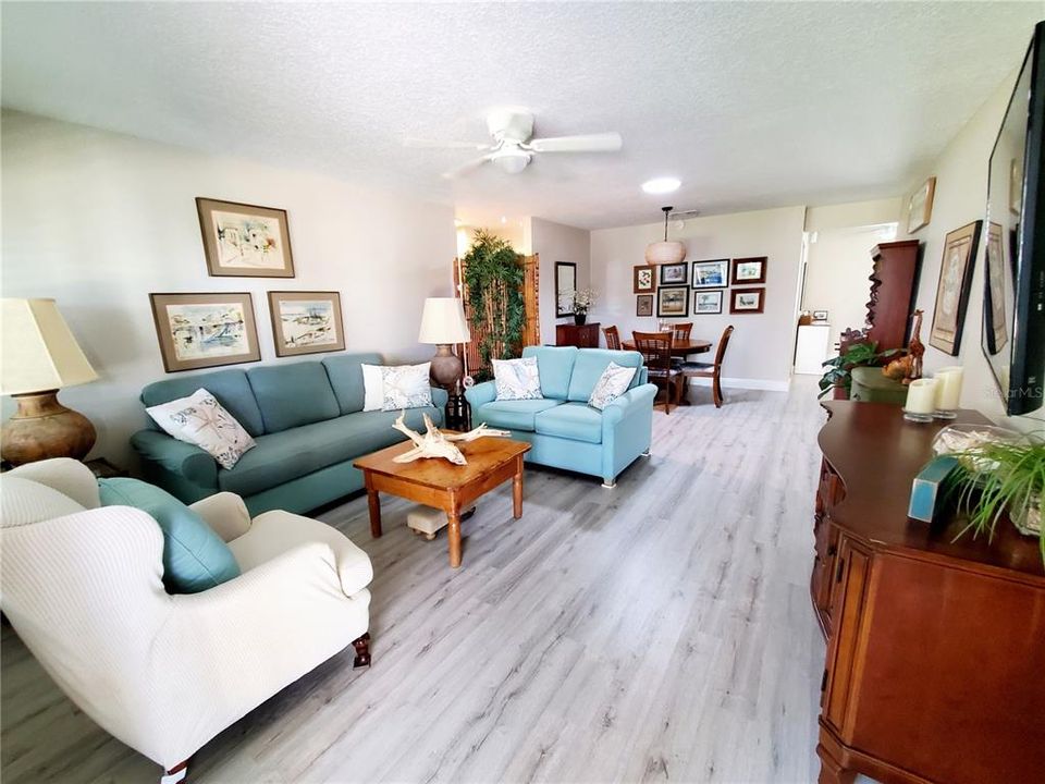 Looking across Living Room from front door