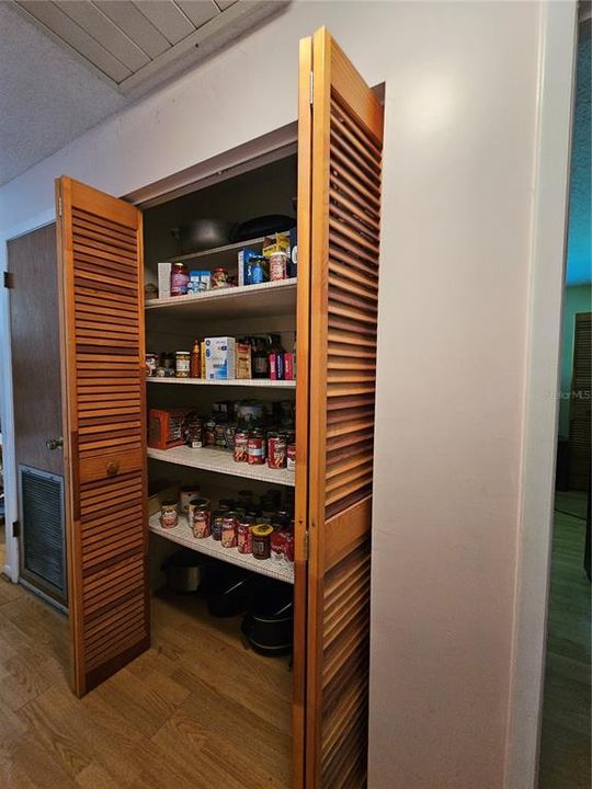 Pantry closet