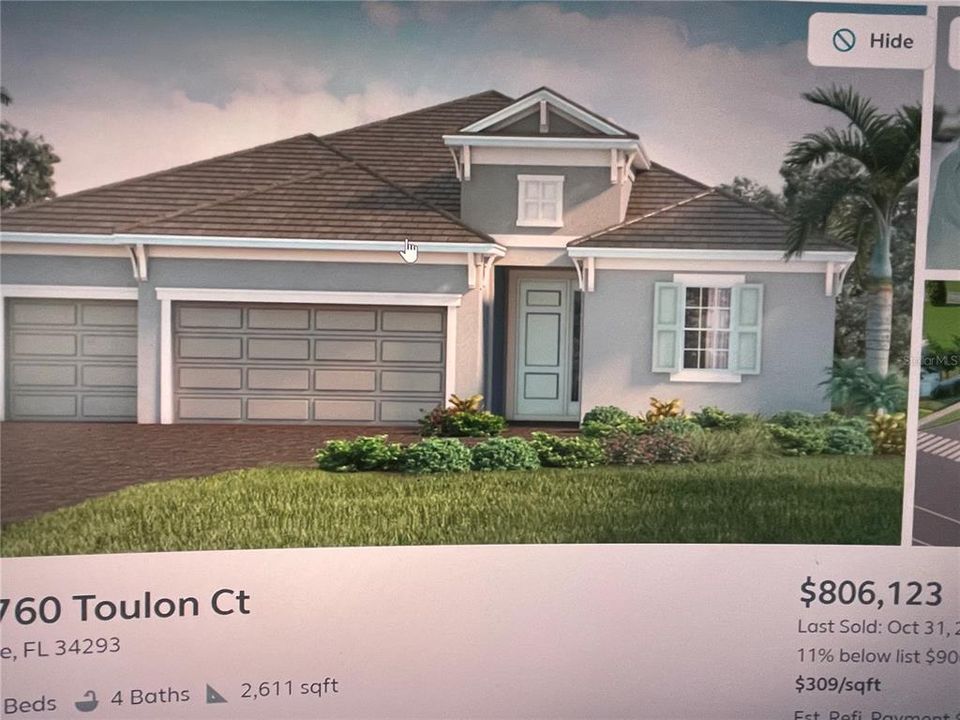 Vendido Recientemente: $806,123 (3 camas, 3 baños, 2610 Pies cuadrados)